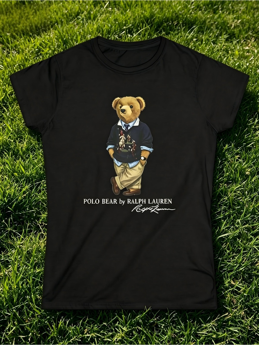 Bear T-Shirt Pluppy Round-neck Women Men T-shirt unisex